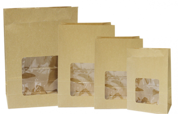 食品級牛皮紙袋 環(huán)?？裳h(huán)包裝牛皮紙